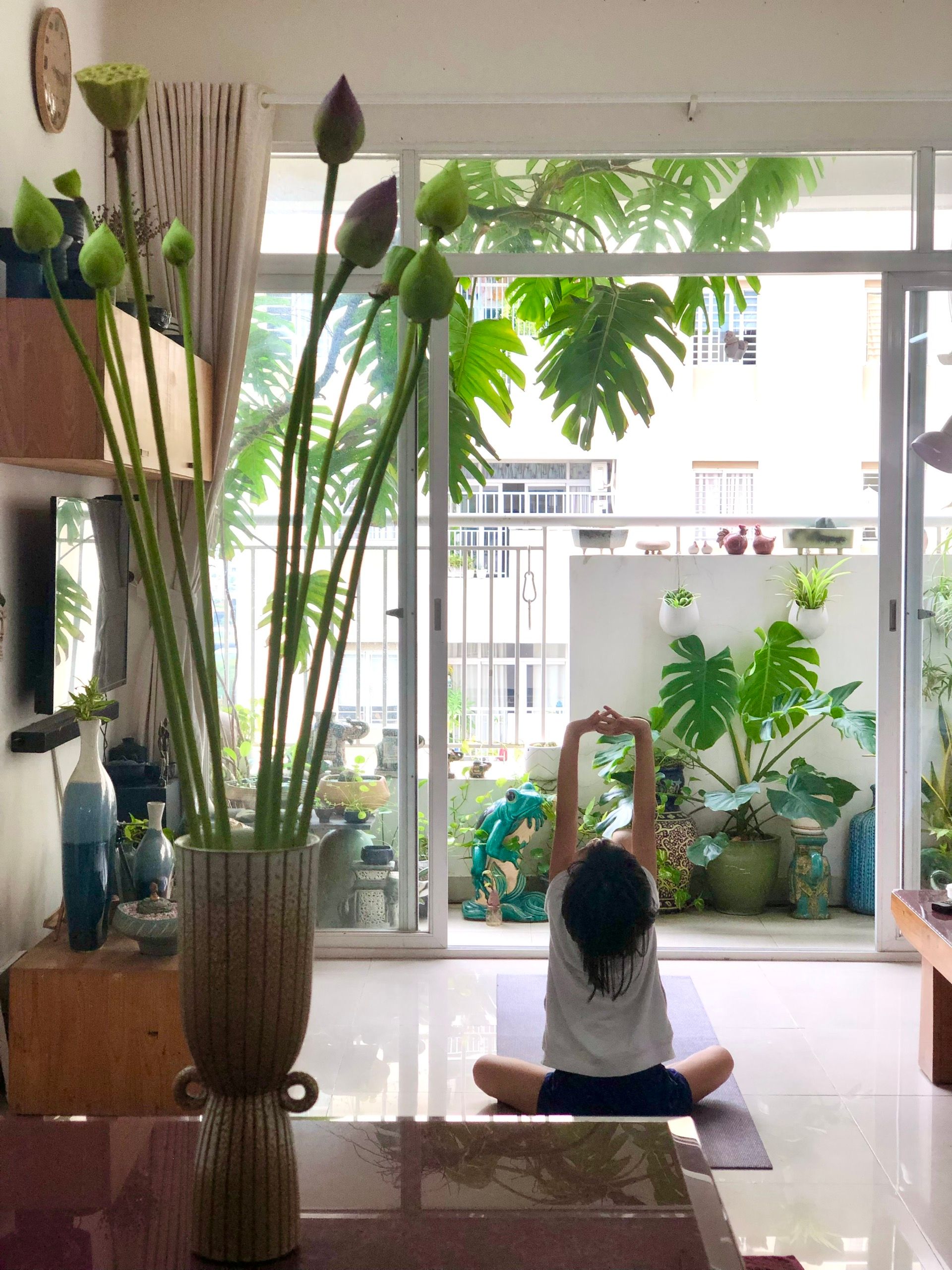 Có vườn trên chung cư