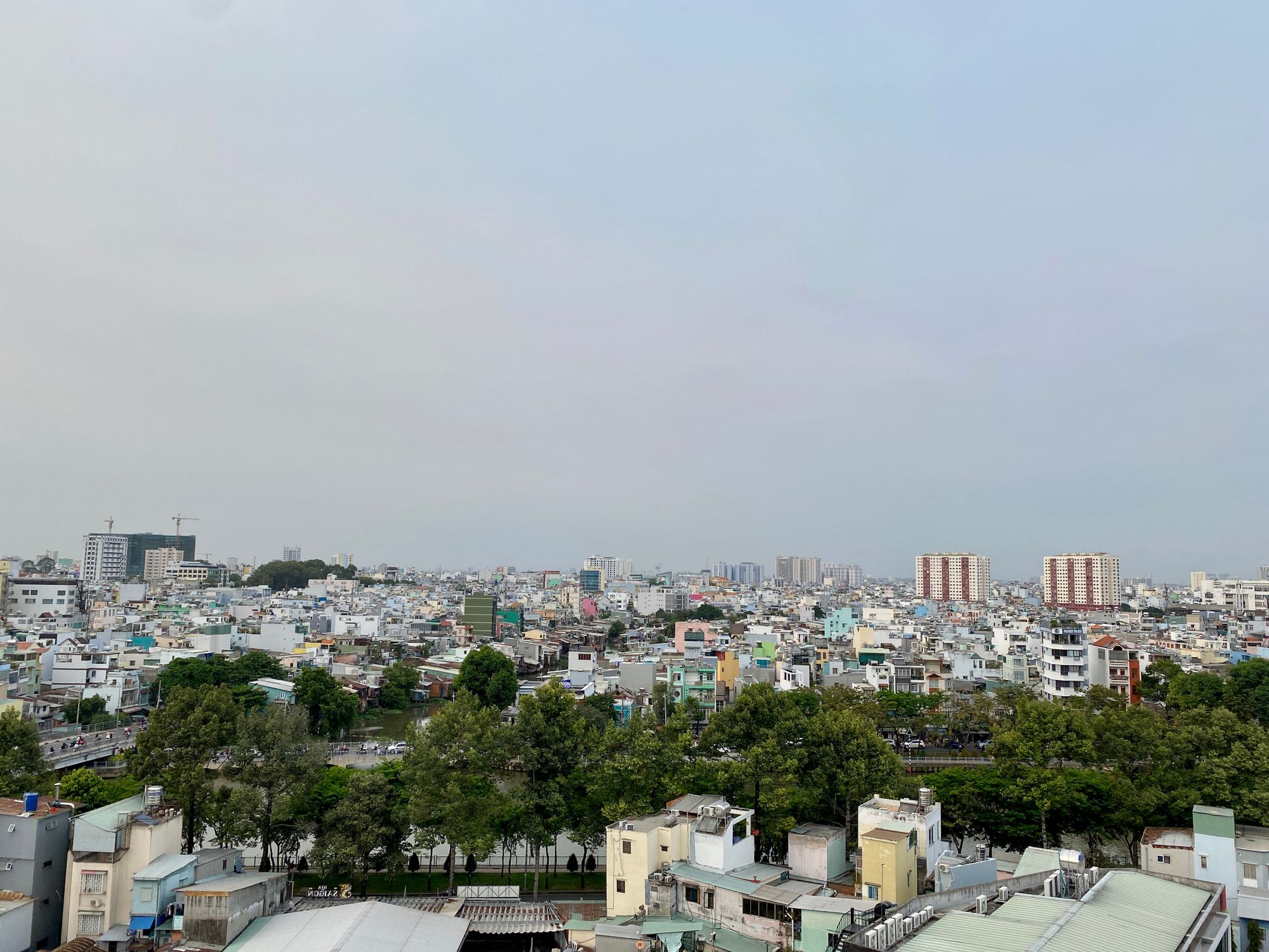 Ngắm Sài Gòn từ trên cao