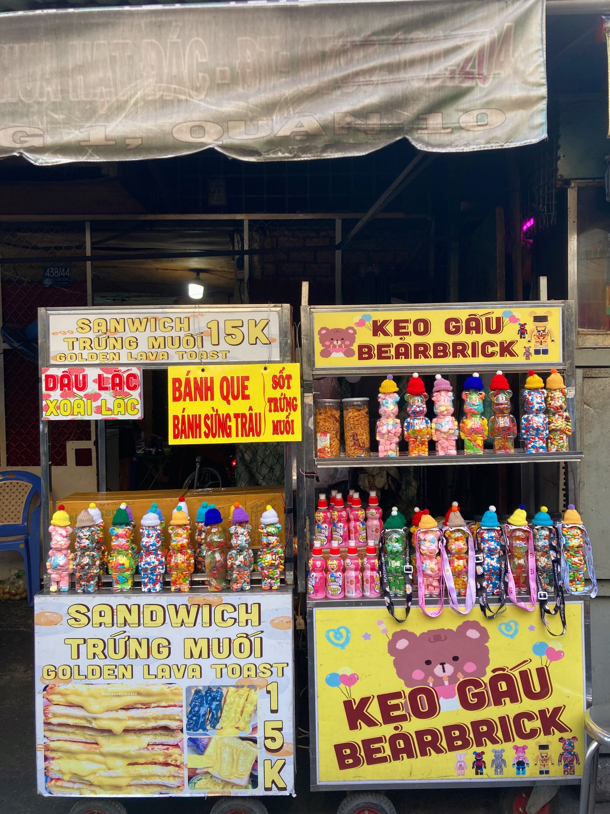 Nghệ thuật bài trí từ những nghệ nhân gánh hàng rong