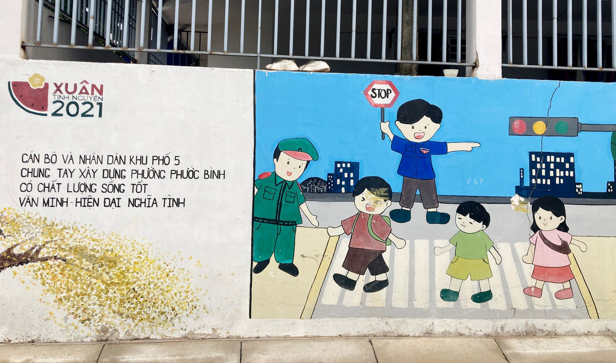 Những bức tranh trên đường Sài Gòn