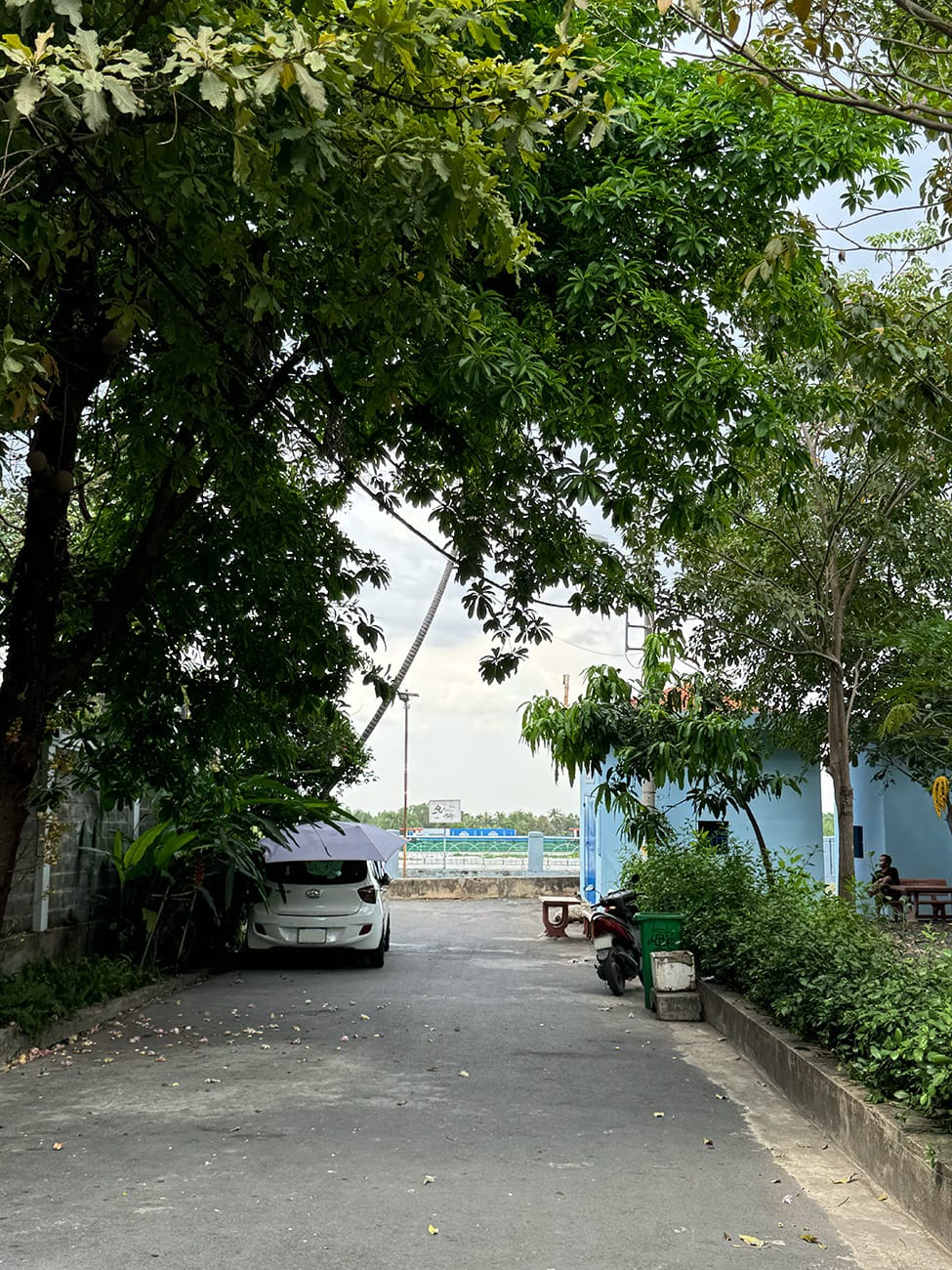 Chill ở ngôi làng đẹp bên sông