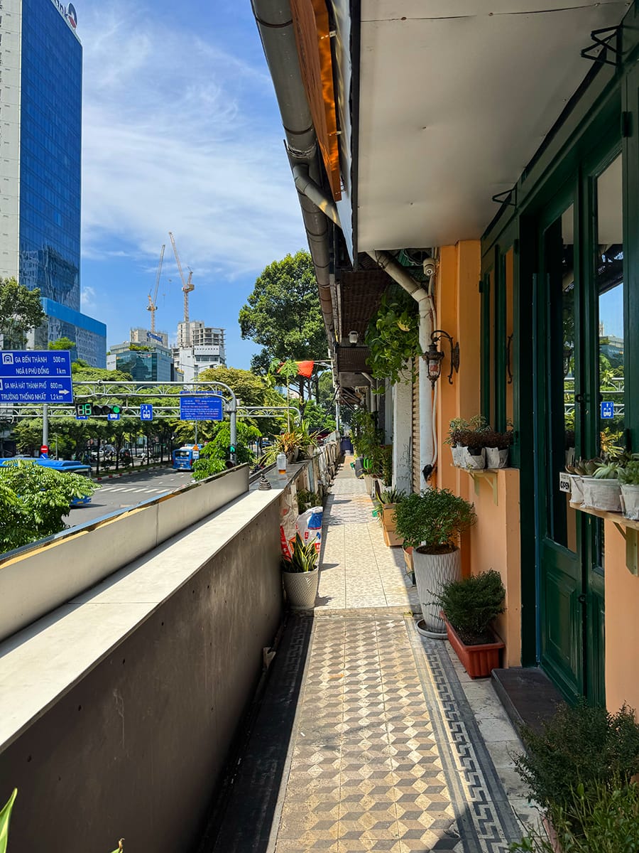 Những dãy phố trên cao