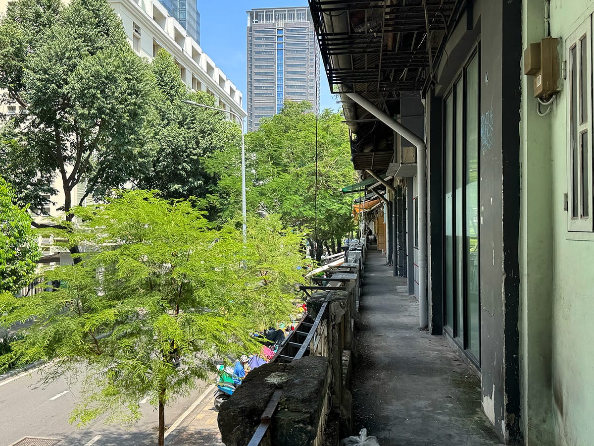 Những dãy phố trên cao